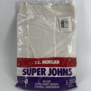 JE Morgan Super Long Johns Thermal Underwear Sz Medium USA MADE NOS
